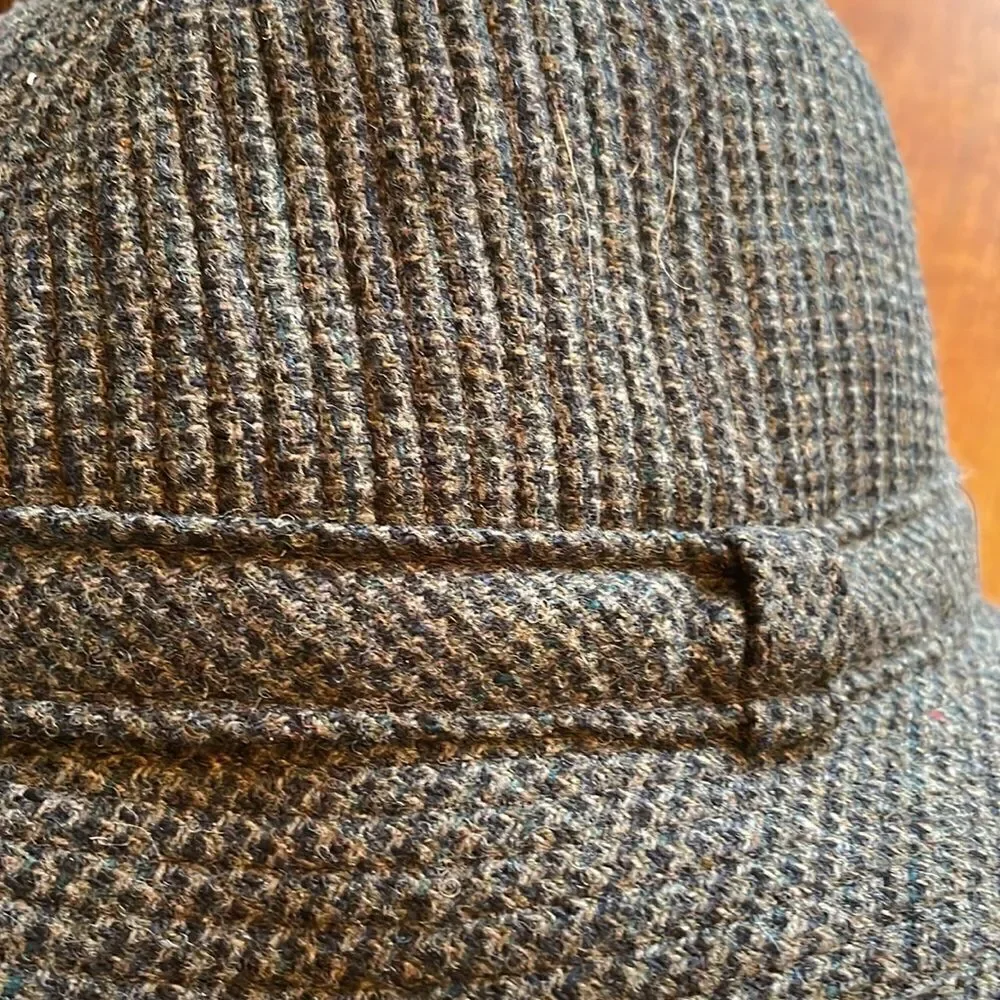 Vintage Pendleton Tweed Fedora Hat - L